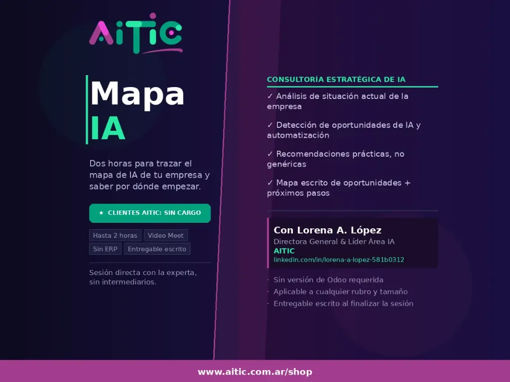 [MIA-AITIC] Mapa IA - Consultoría estratégica de Inteligencia Artificial