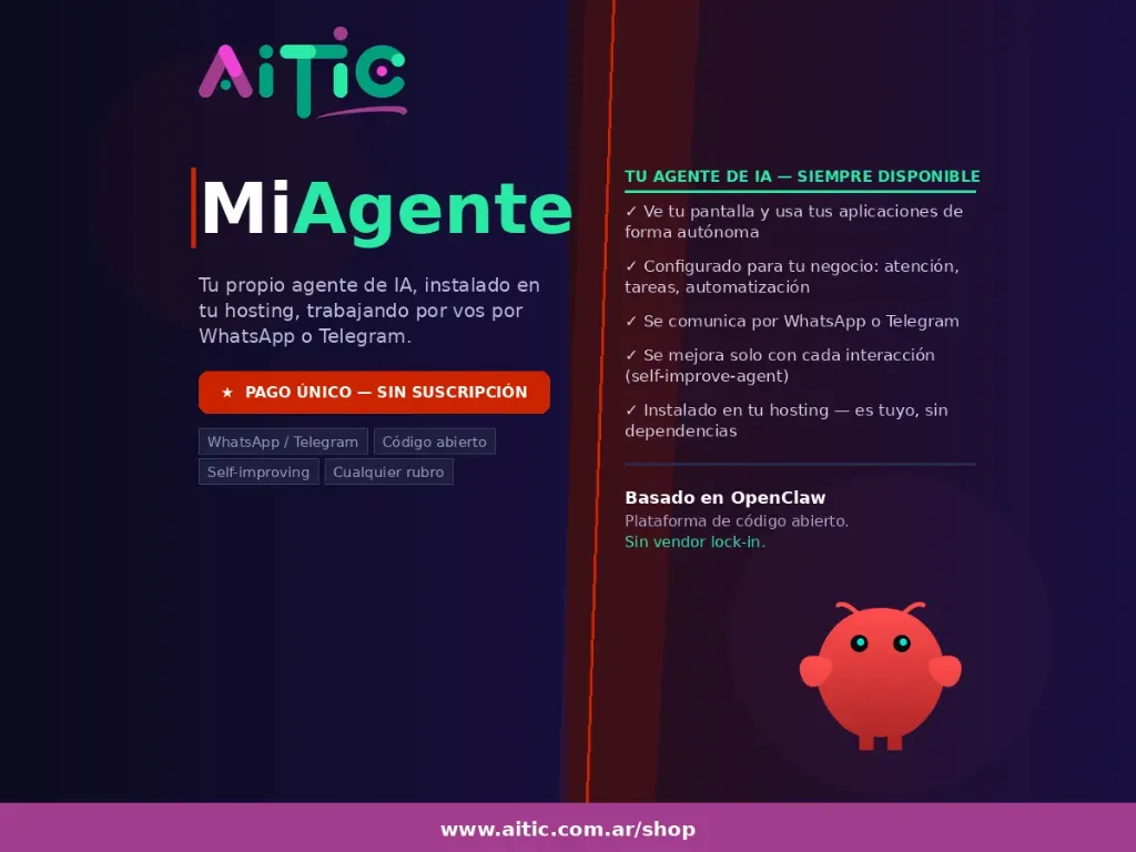 [AGIA-AITIC] MiAgente - Tu propio agente de IA